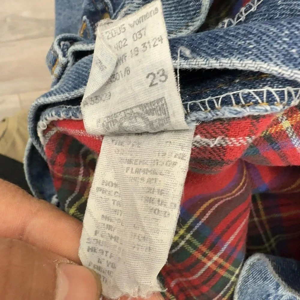 Vintage LL Bean Jeans Womens 16 Reg Blue Cotton Flannel Lined High Rise Outdoor
